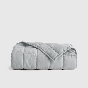 Quince European linen toddler quilt